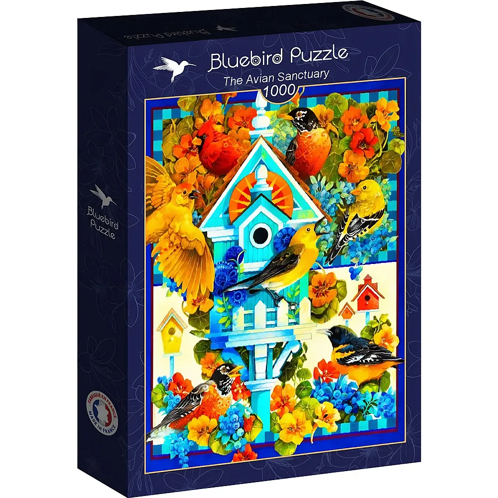 Bluebird Puzzle Galchutt David The Avian Sanctuary 1000Teile