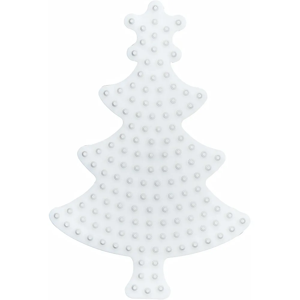 Hama B�gelperlen Steckplatte  Weihnachtsbaum