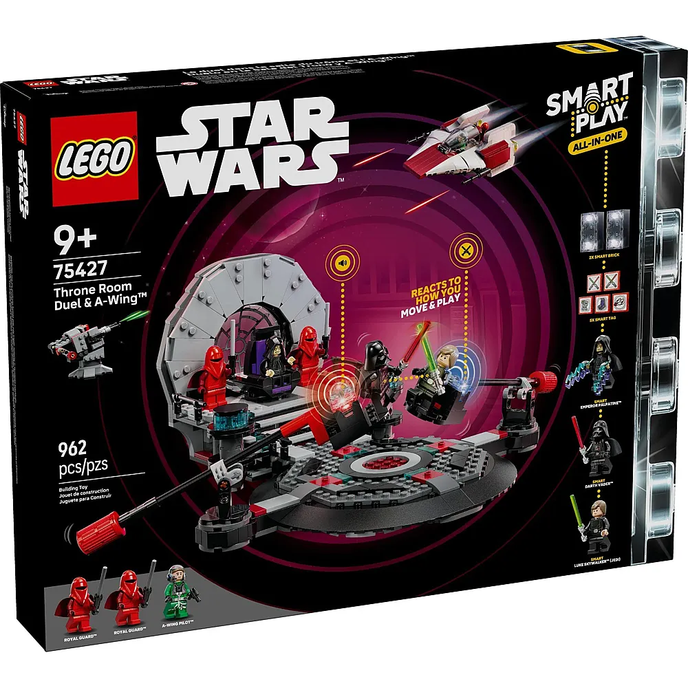 LEGO Star Wars Smart Play: A-Wing Duell im Thronsaal 75427