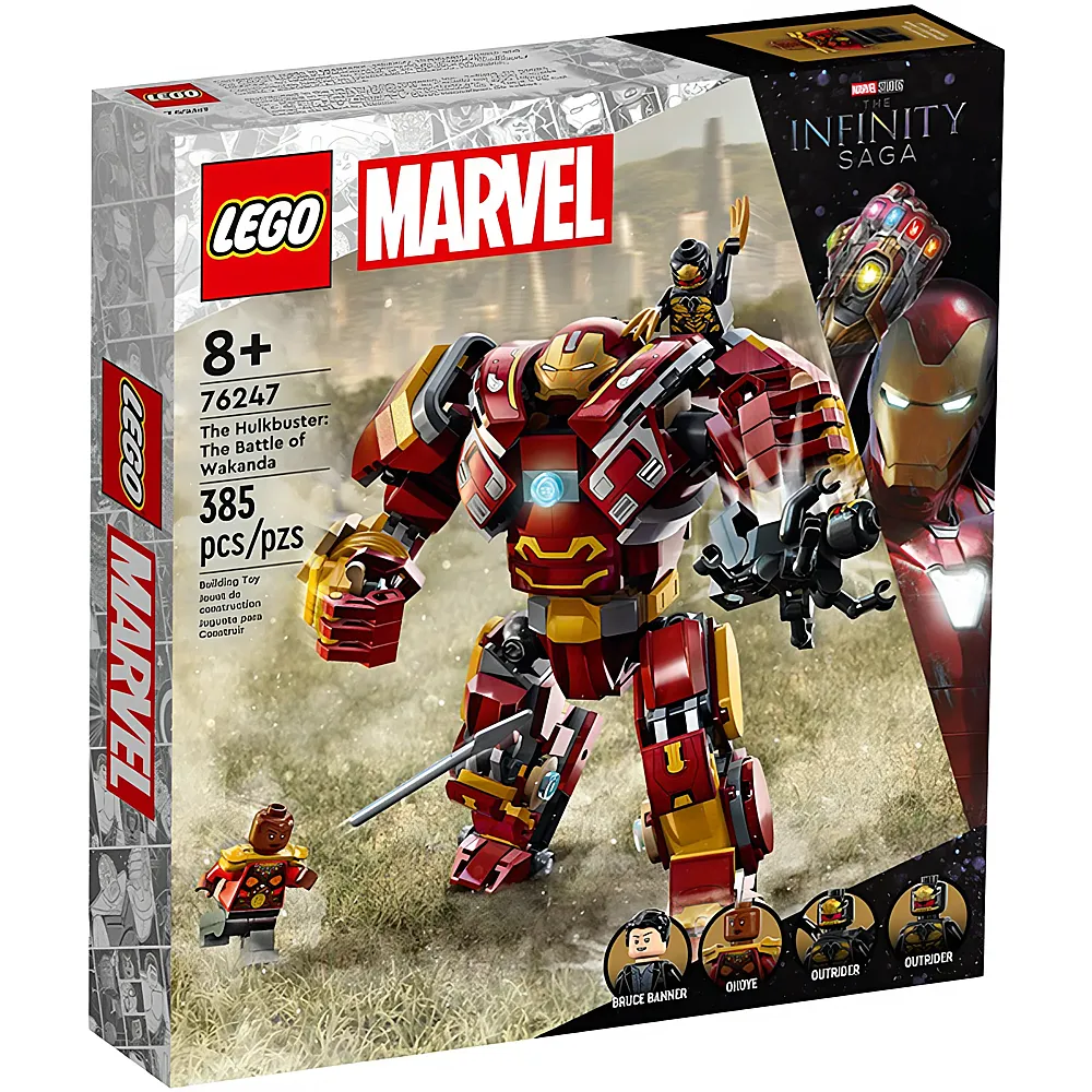 LEGO Marvel Super Heroes Avengers Hulkbuster: Der Kampfvon Wakanda 76247