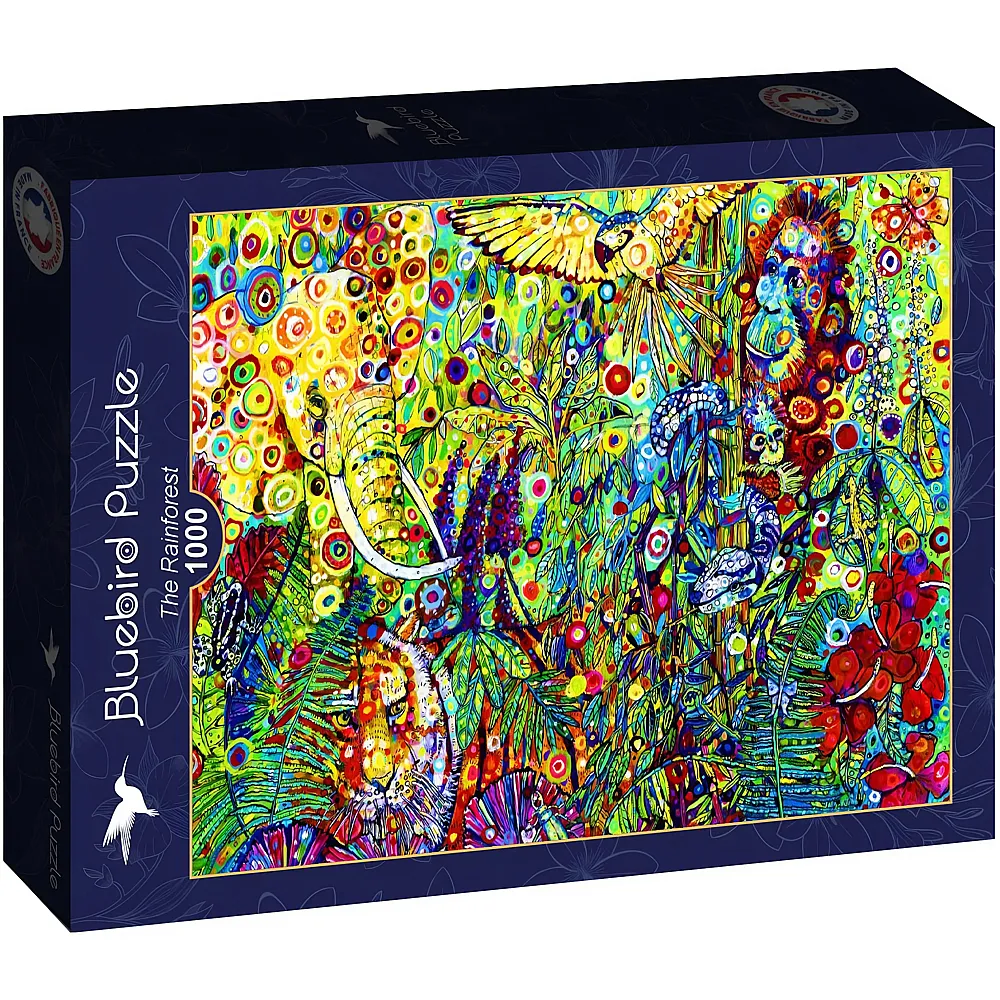 Bluebird Puzzle Sally Rich The Rainforest - 1000 Teile