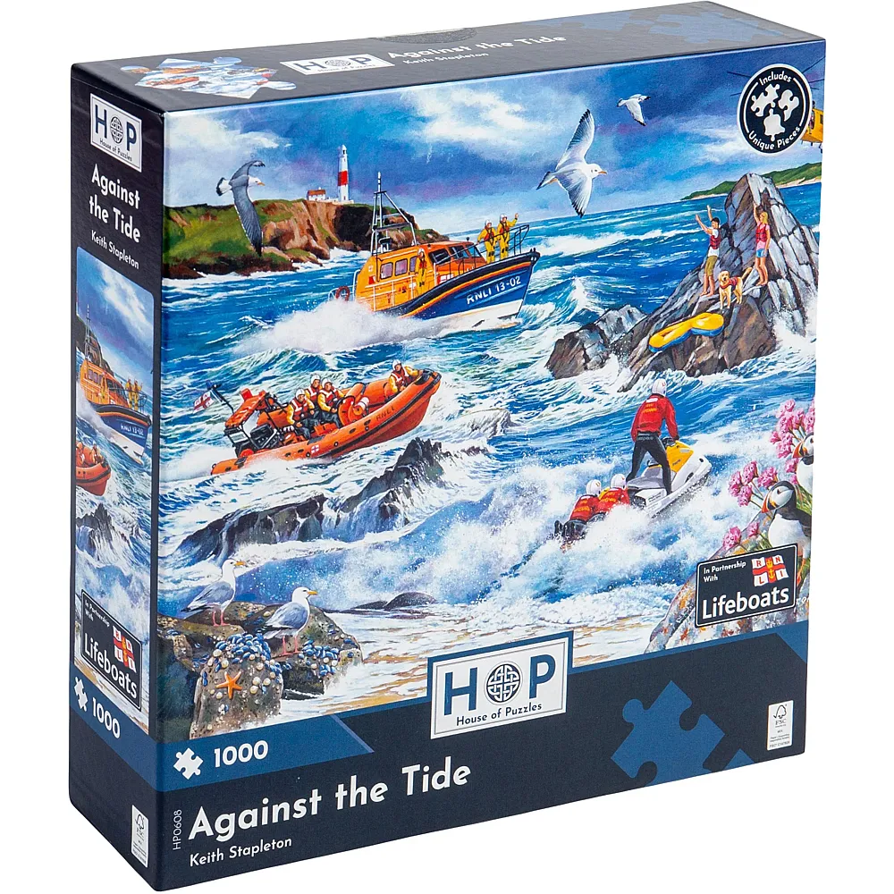 HOP - House of Puzzles Gegen die Flut 1000Teile