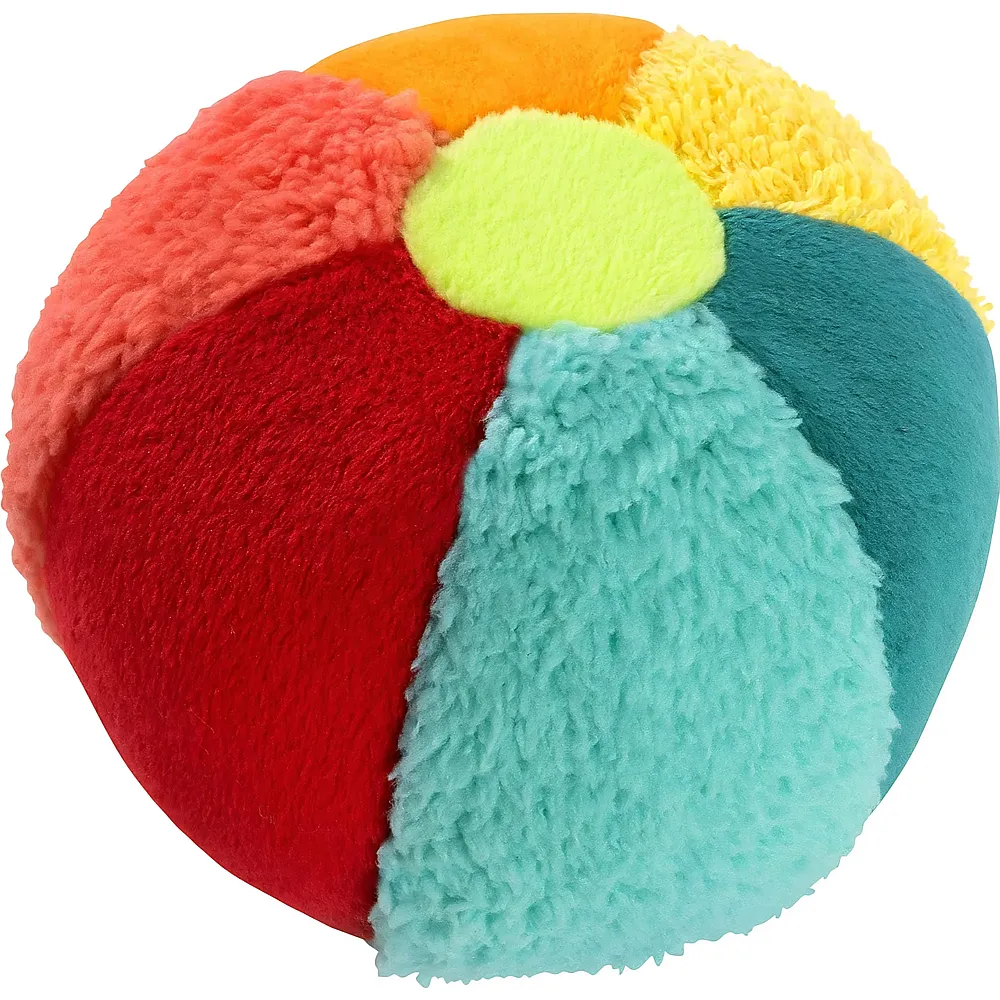 Fehn Rasselball Bunt -  11 cm - B�lle & W�rfel