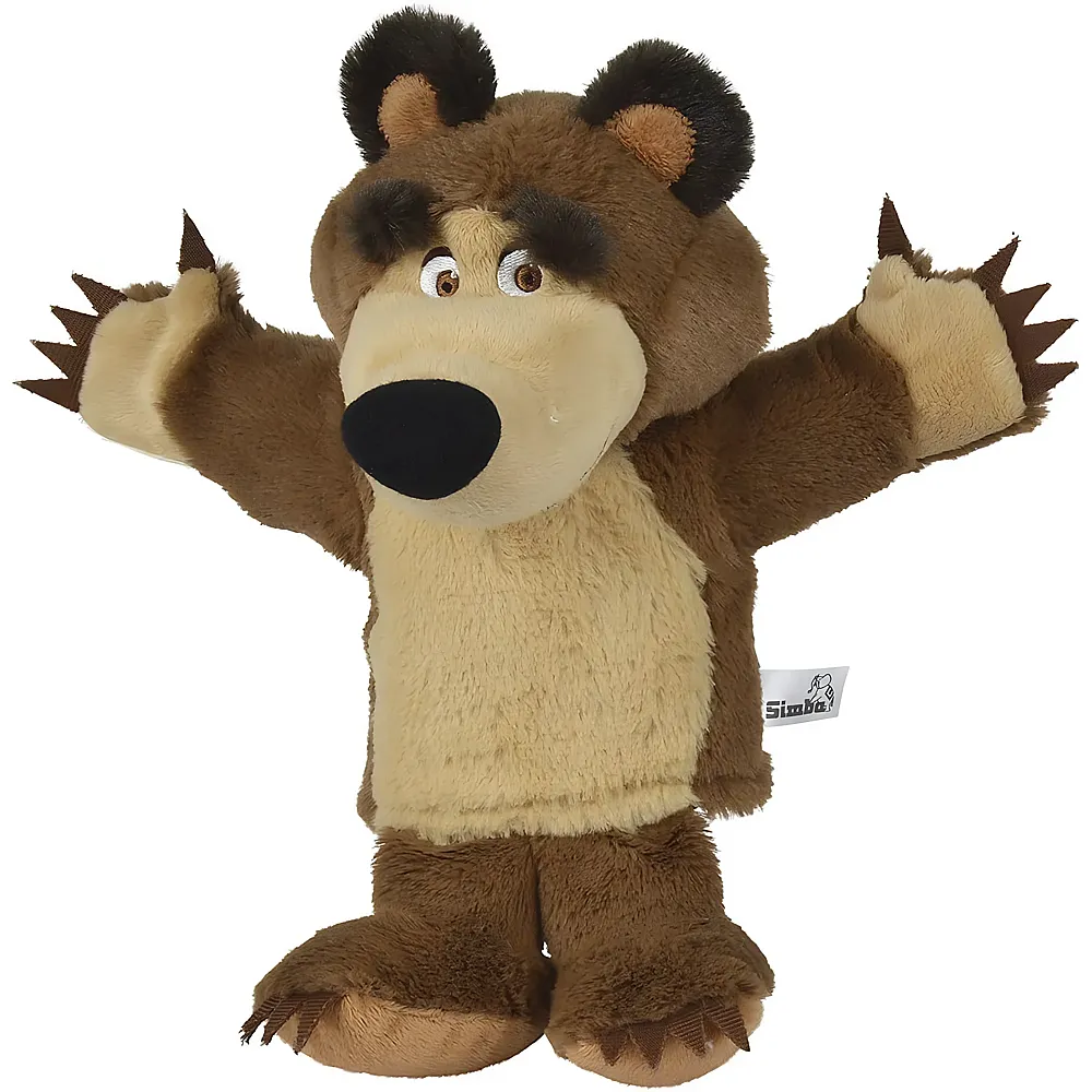 Simba Hand Puppet Bear - 28 cm Mascha und der B�r