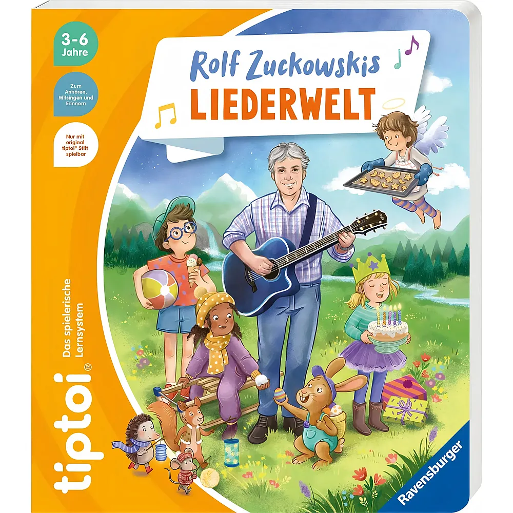 Ravensburger tiptoi Rolf Zuckowskis Liederwelt