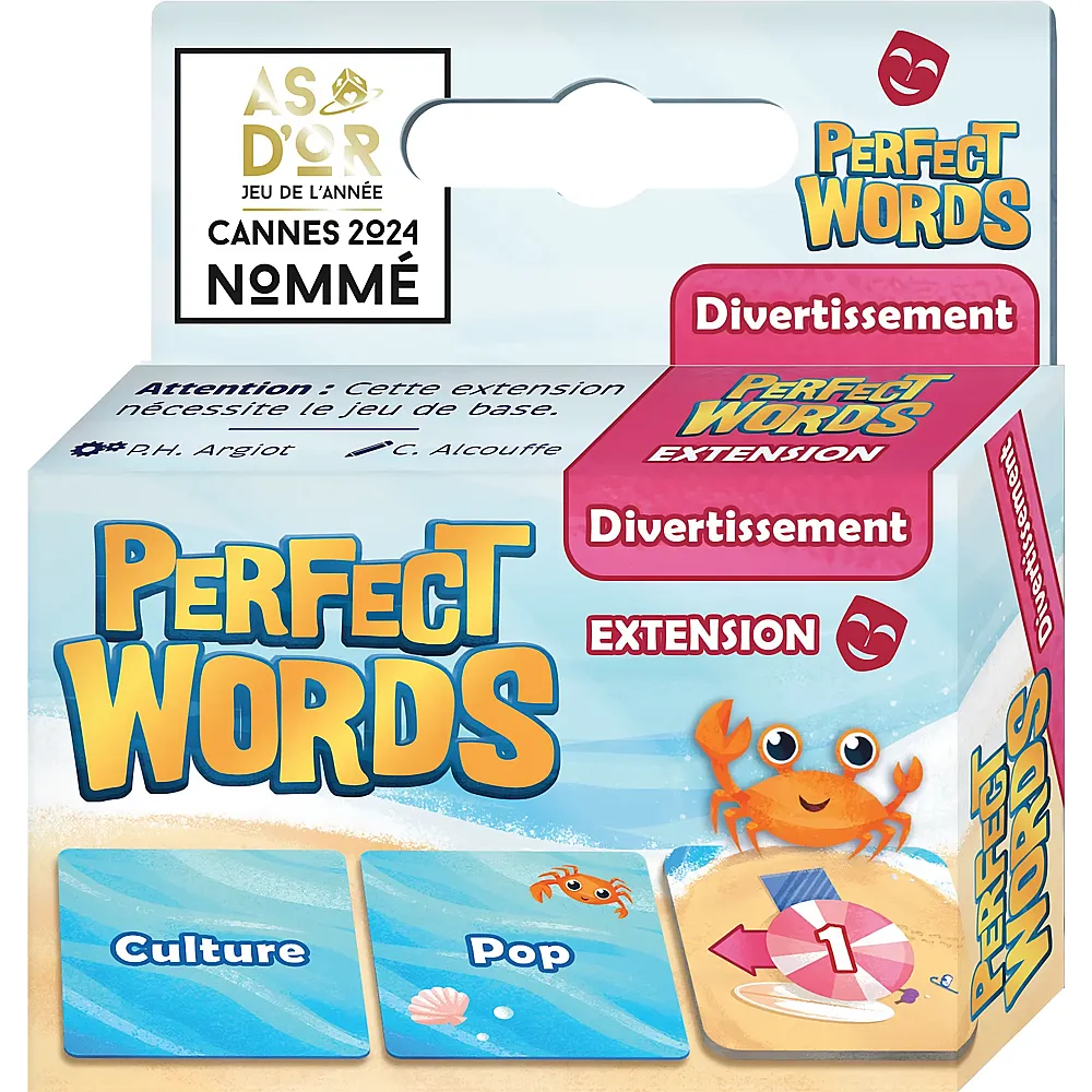 Tiki Editions Perfect Words Divertissement Mini-Extensions - Franais