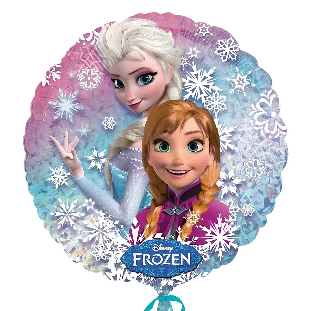 Amscan Disney Frozen Folienballon Rund 45cm | Kindergeburtstag