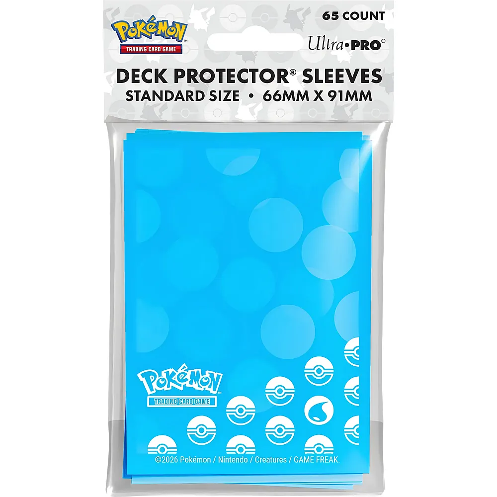 Ultra Pro Pok�mon - Water Type Energy Deck Protector 65