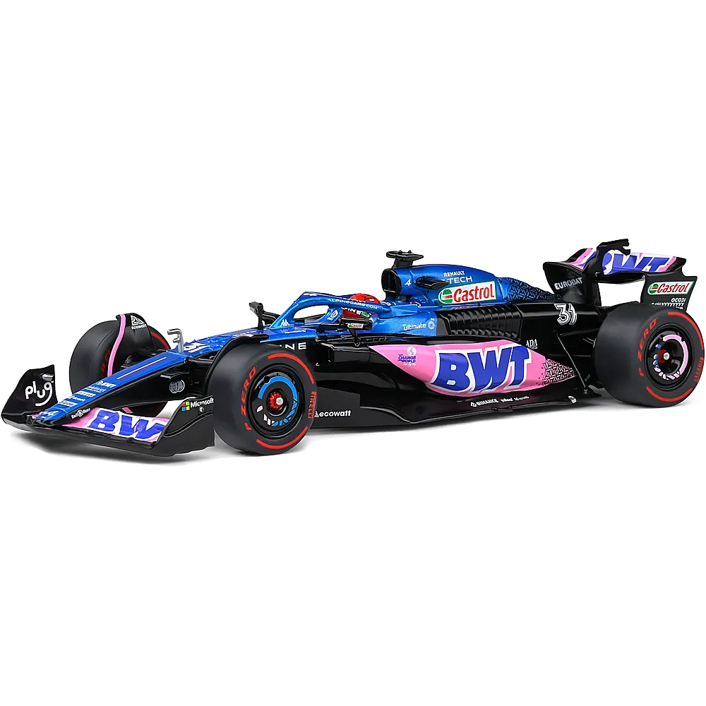Solido 1:43 BWT Alpine A523 Monaco GP 2023 Blau