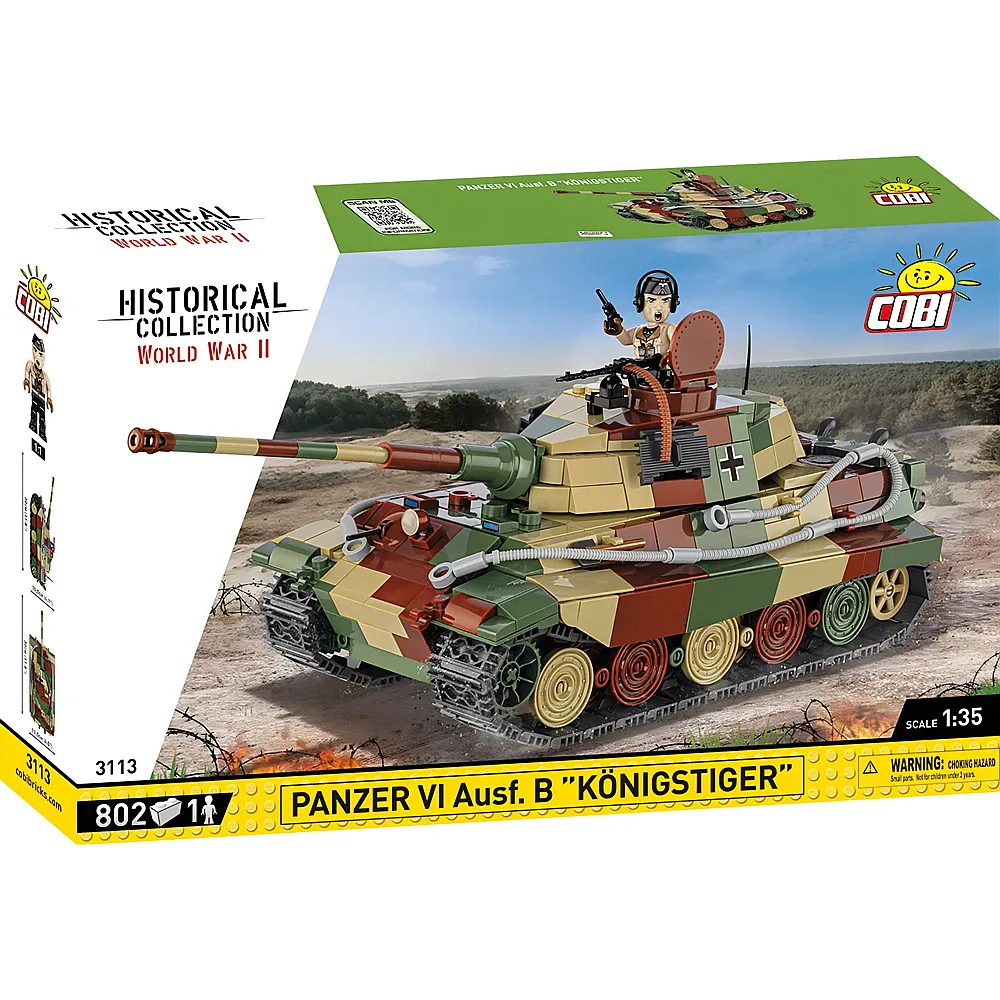 COBI Historical Collection Panzer VI Ausf. B K�nigstiger 3113