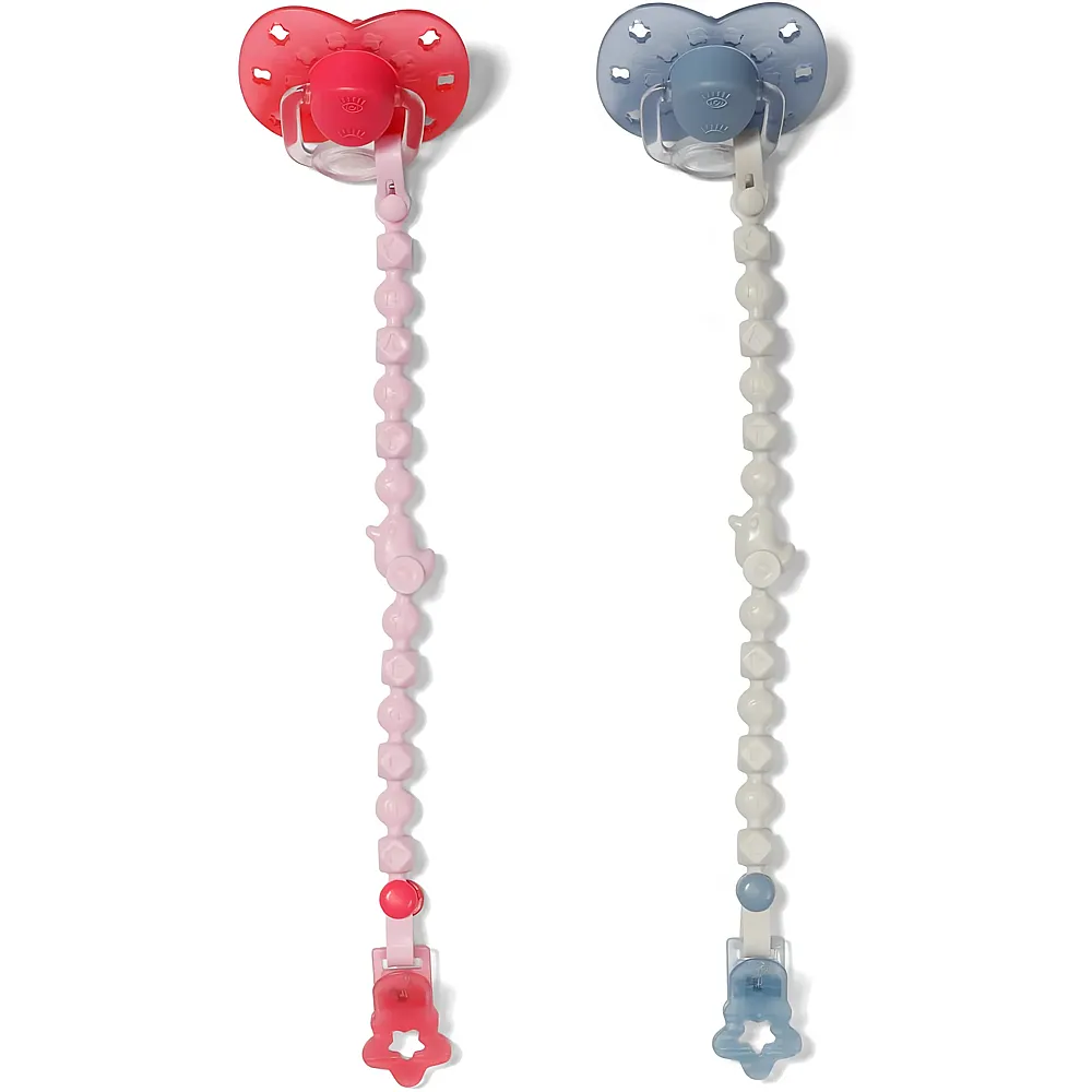 meinspielzeug - Zapf Creation Baby Born Magischer Schnuller mit Clip | Puppenzubeh�r