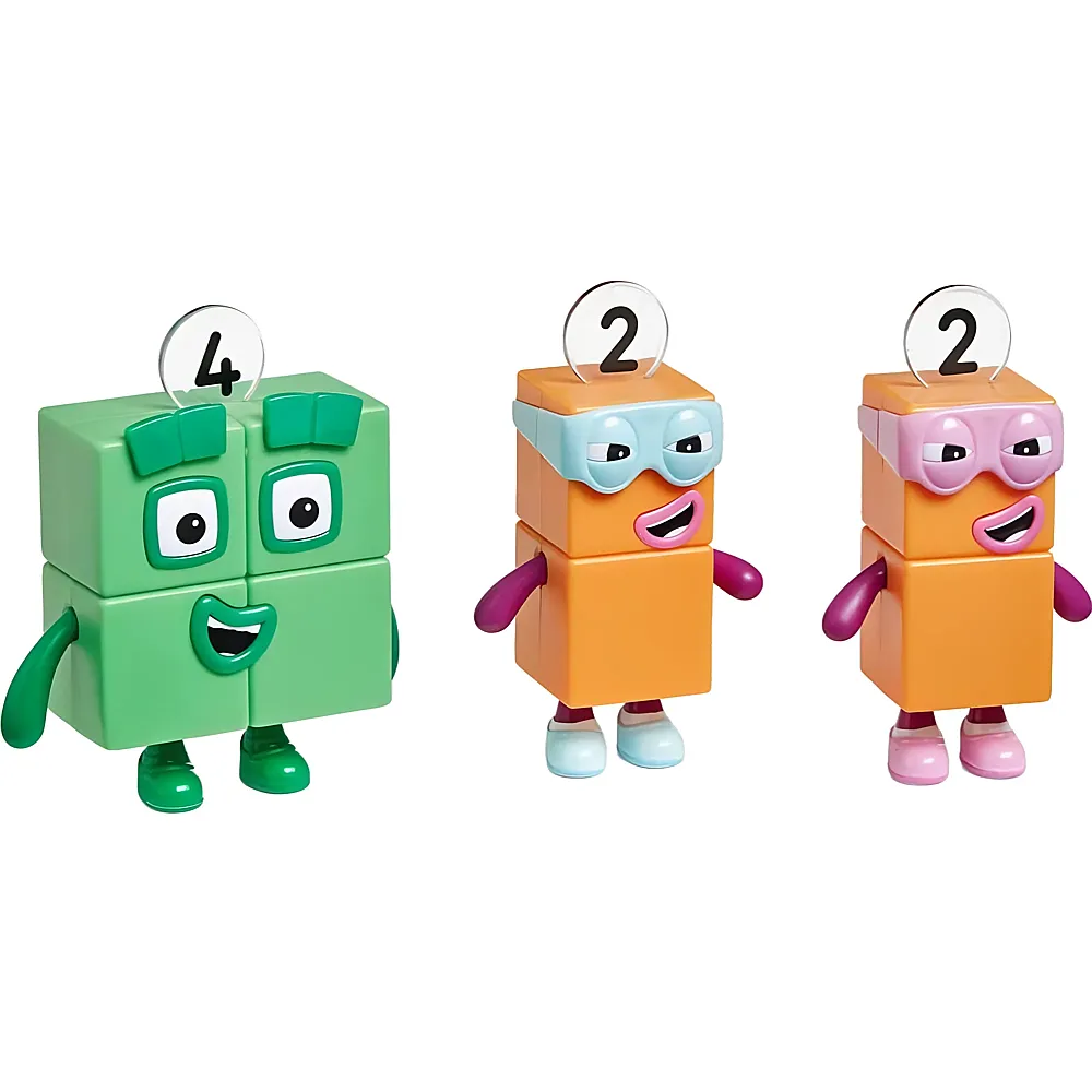 Learning Resources Numberblocks Vier und die schrecklichen Zwei