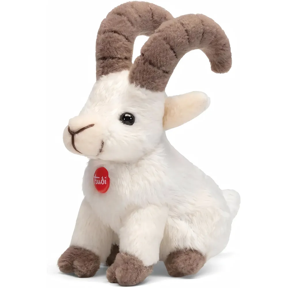 Trudi Sweet Collection Weisser Steinbock Geschenkpl�sch, Bergtiere  9x8x6cm Grosse XXS  Skyway Mont Blanche  Modell 55540