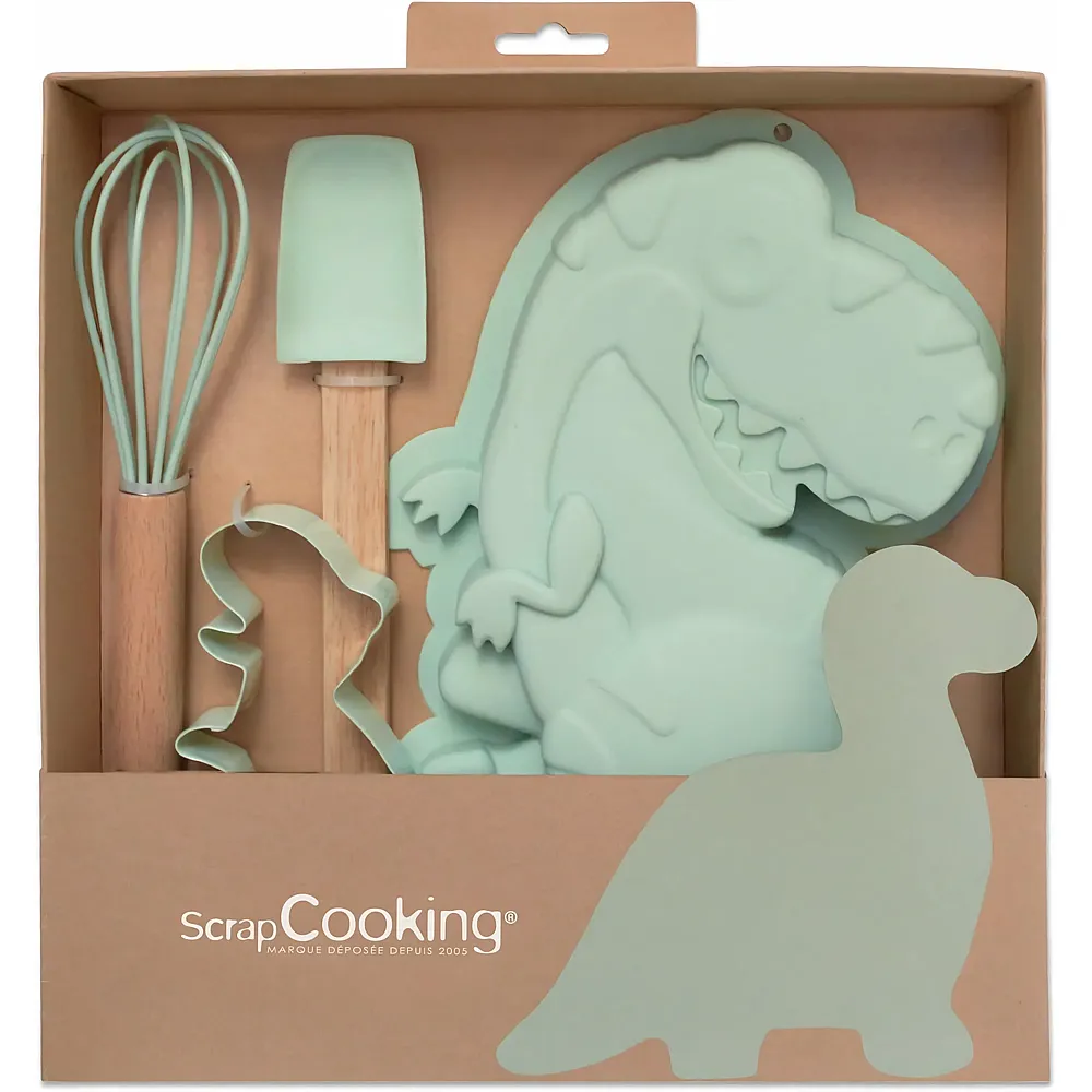 ScrapCooking Kinder-Backset Dino