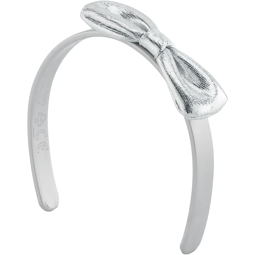 Ma Corolle Haarband mit Schleife Silber, 36 cm