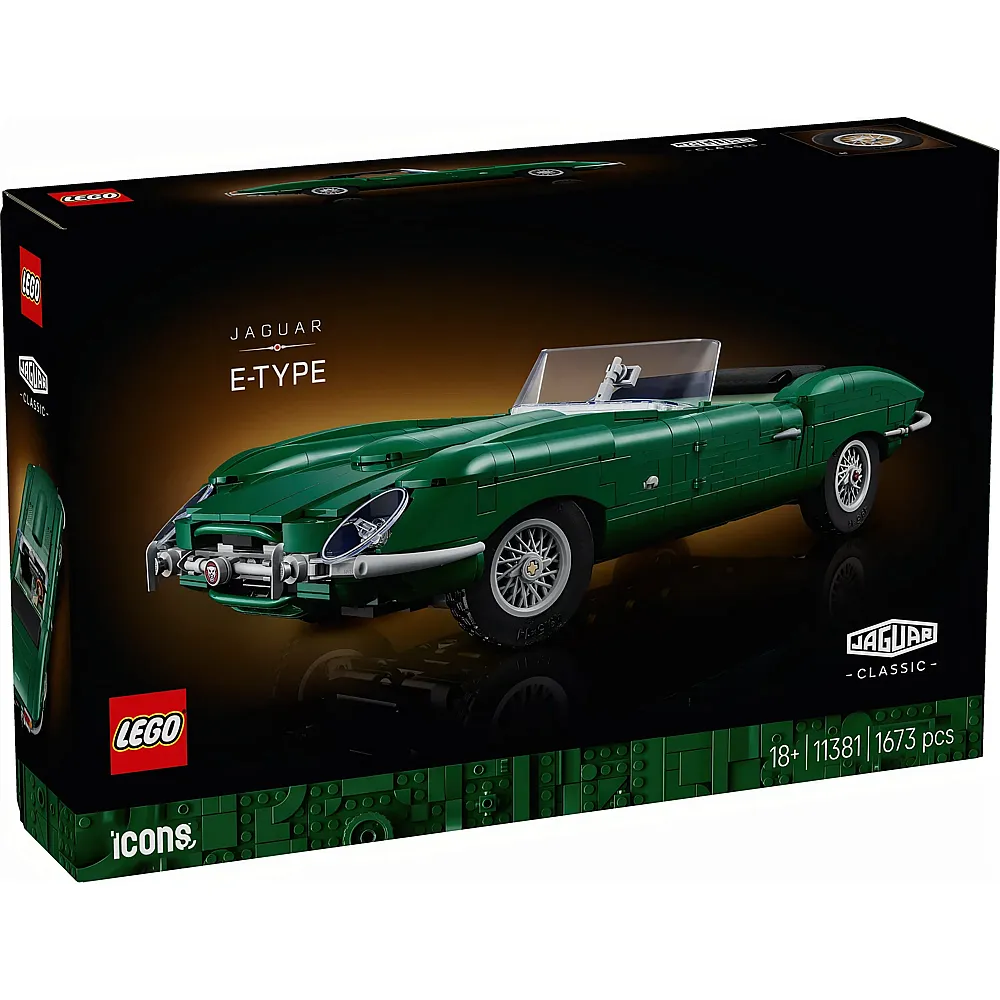 LEGO Icons Jaguar E-Type 11381