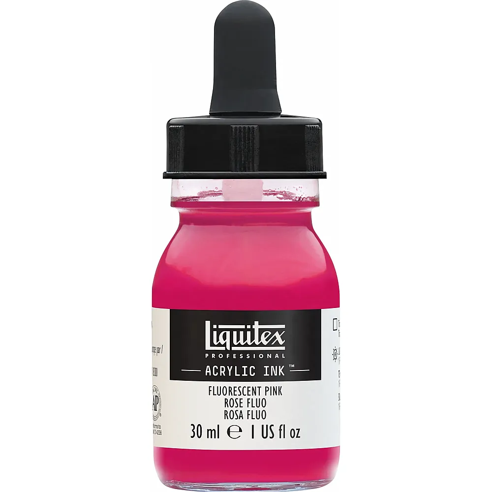Liquitex Lqx Prof. Acrylic Ink 30ml Flasche Fluo Rosa - Suche