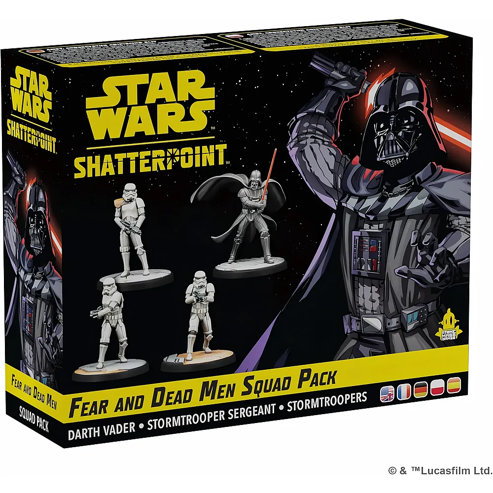 Atomic Mass Games Star Wars SW Shatterpoint LA Peur & Les Hommes Set D�esc. mult