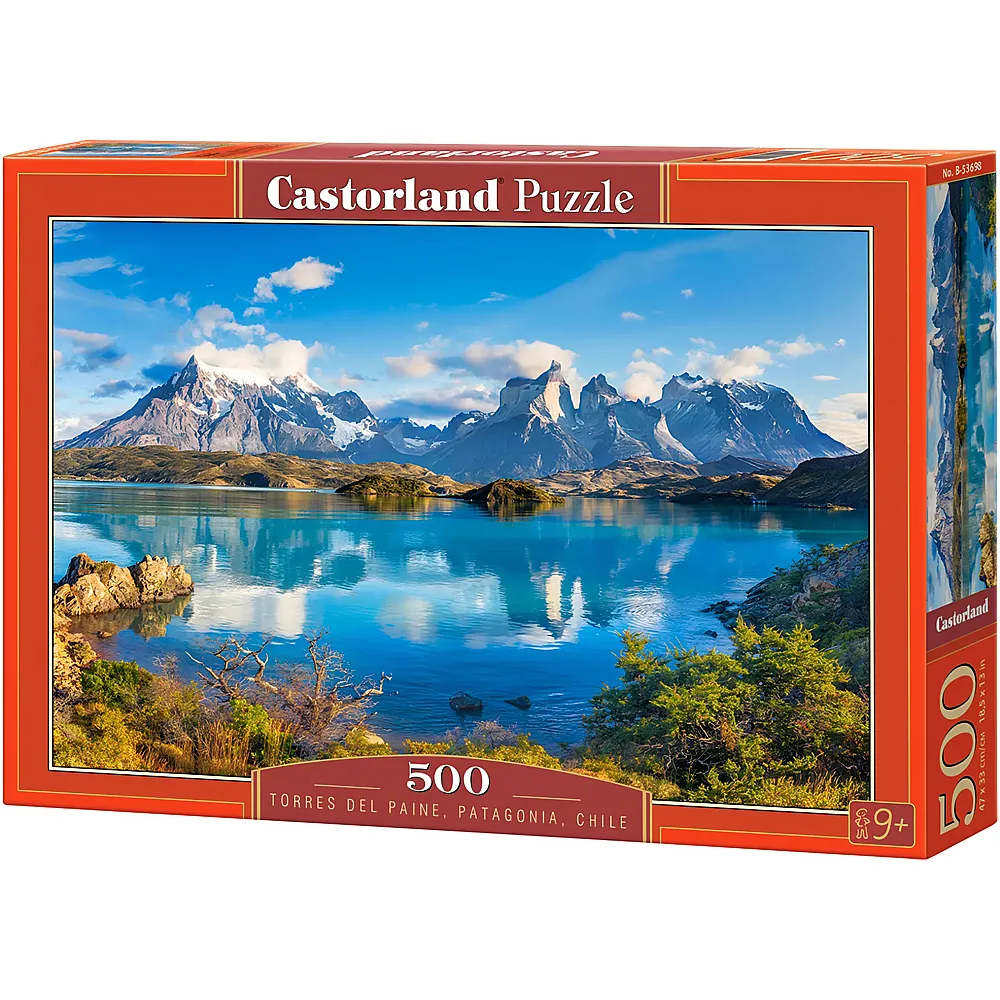Castorland Puzzle Torres del Paine, Patagonia, Chile 500Teile