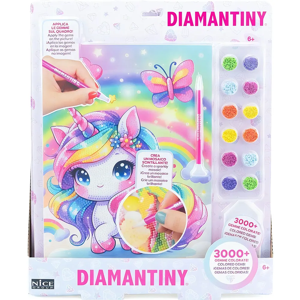 Nice Group Diamantiny Bastelset ass. Alter 6+, kawaii