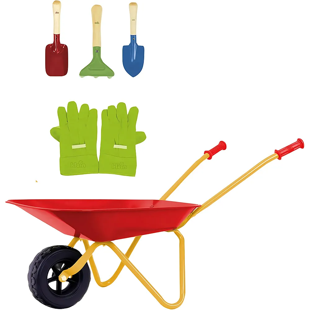 Theo Klein OF - Kinderschubkarre mit Zubeh�r, Metall