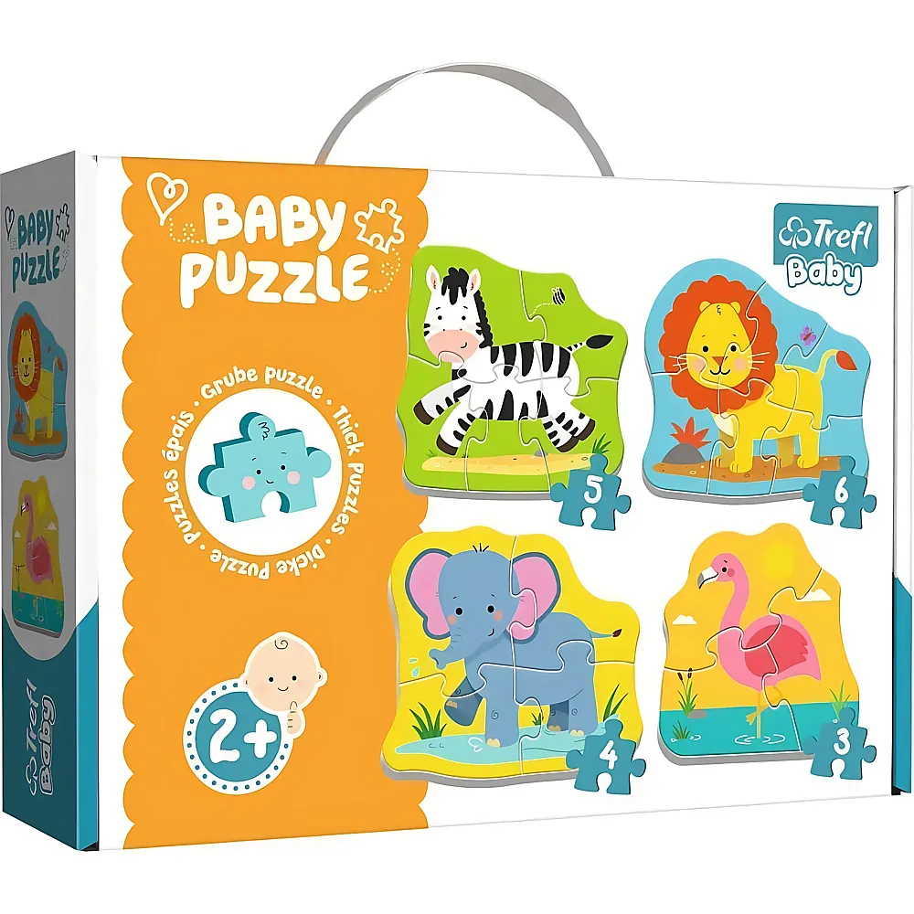 Trefl 4 Baby Puzzles - 18 Teile