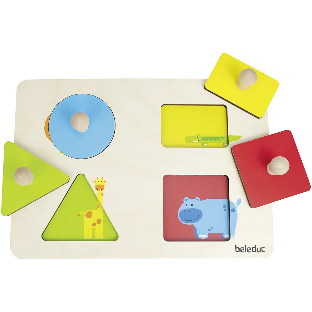 Beleduc Knopfpuzzle Hide & Seek