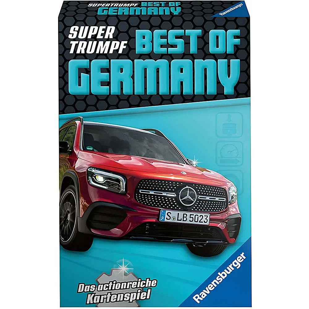 Ravensburger Supertrumpf Quartett Best of German Cars DE
