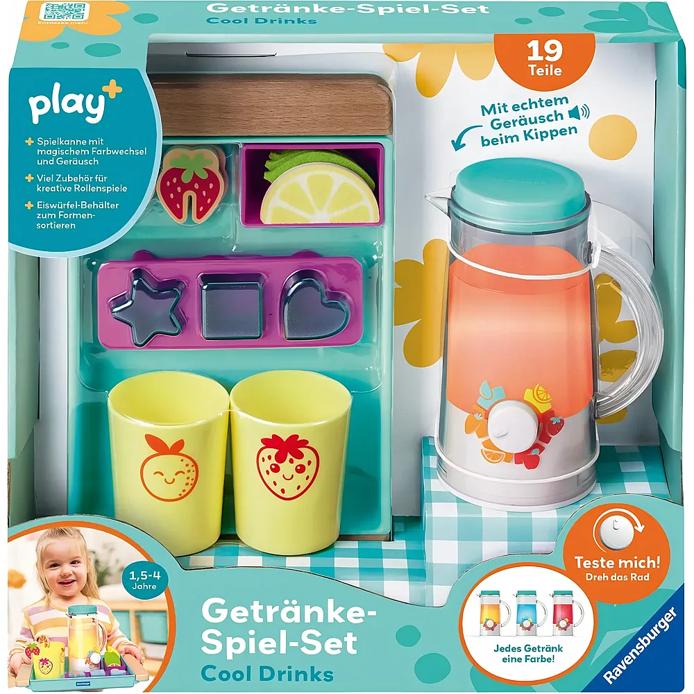Ravensburger play+ Cool Drinks 19Teile