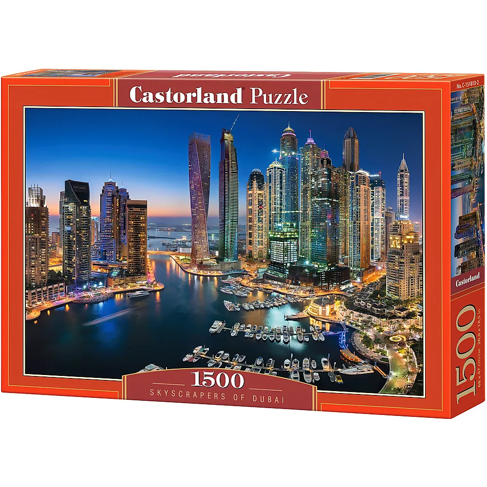 Castorland Puzzle Skyscrapers of Duba 1500Teile