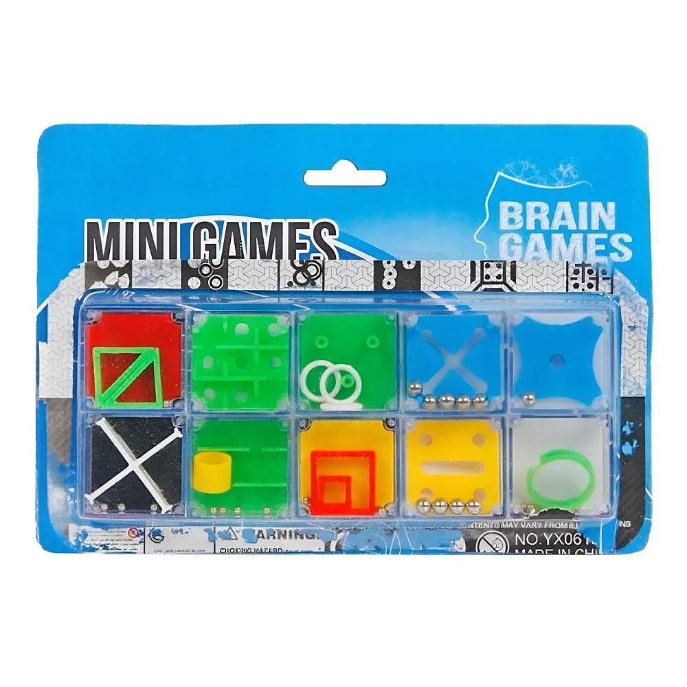 Kids Globe Brain Games Minipuzzle 10Teile