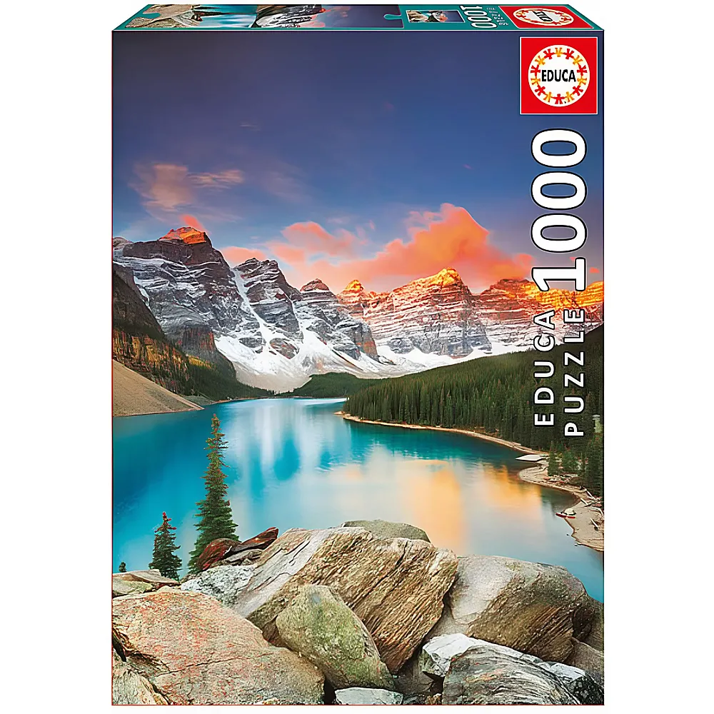 Educa Puzzle Moraine Lake, Banff Canada 1000Teile
