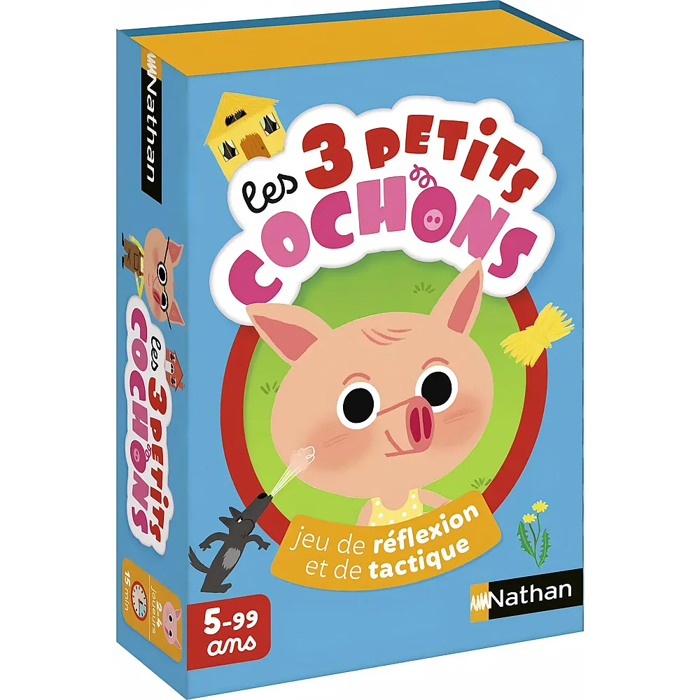 Nathan Jdc Les 3 Petits Cochons