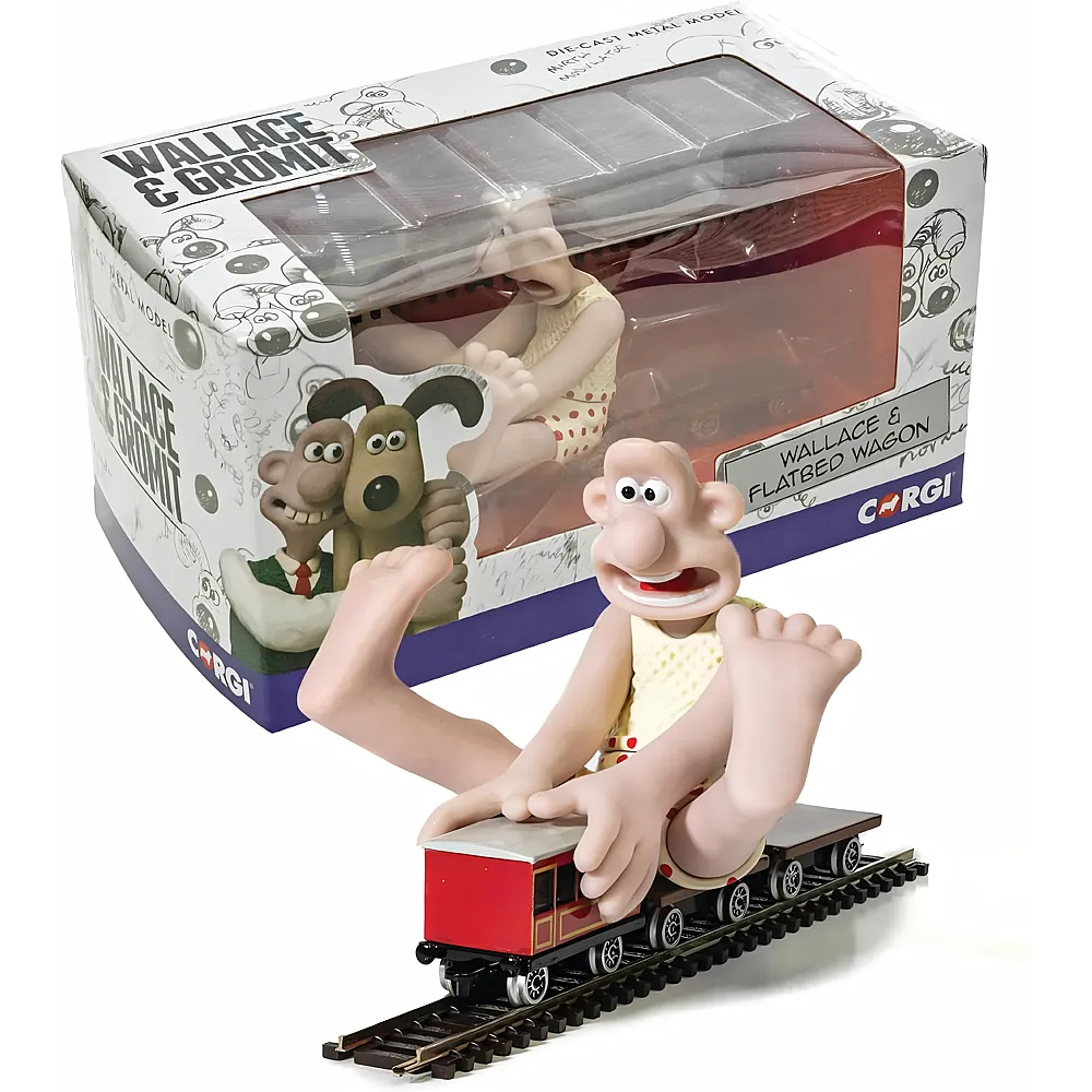 Corgi Wallace & Gromit - The Wrong Tr. - Wallace&Wagon