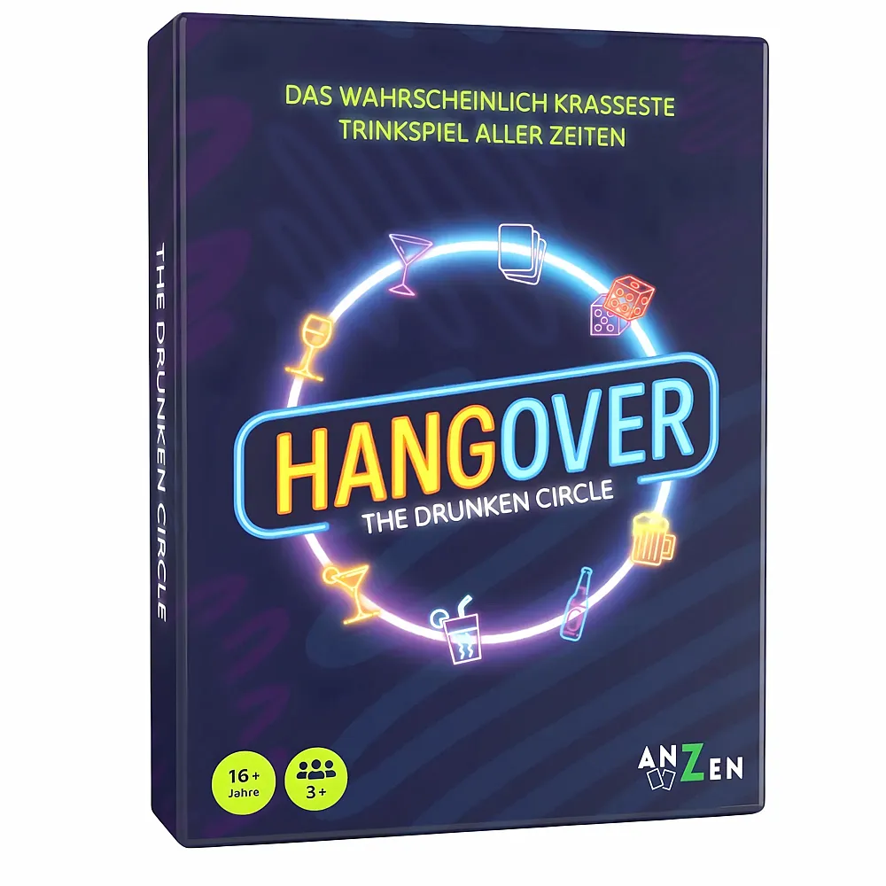 Anzen Spiele Hangover - Deutsch | Partyspiele
