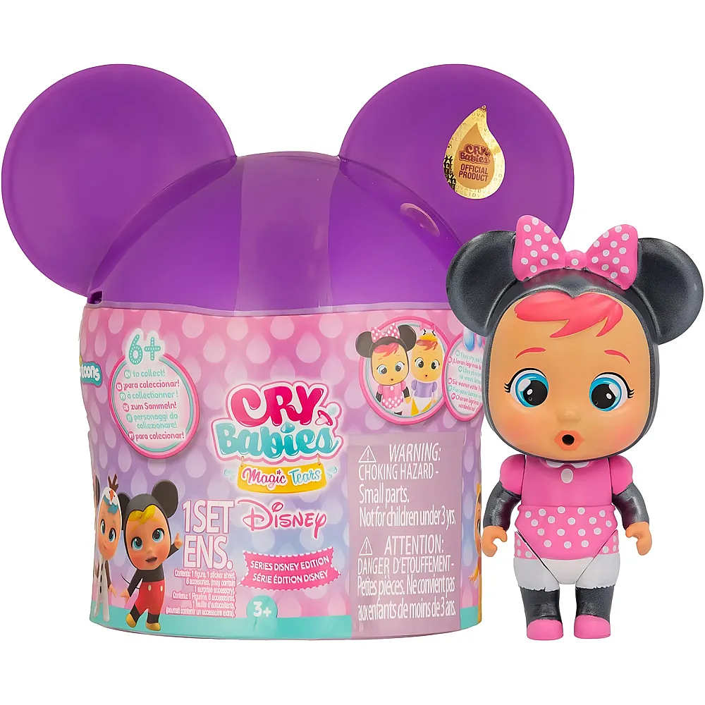IMC Toys Cry Babies Magic Tears Mini-Puppe - 13 cm | Modepuppen
