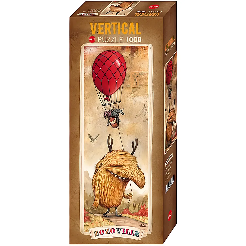 Heye Puzzle Zozoville Red Balloon 1000Teile
