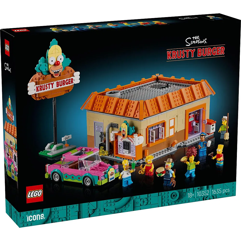 LEGO Icons Die Simpsons The Simpsons: Krusty Burger 10352