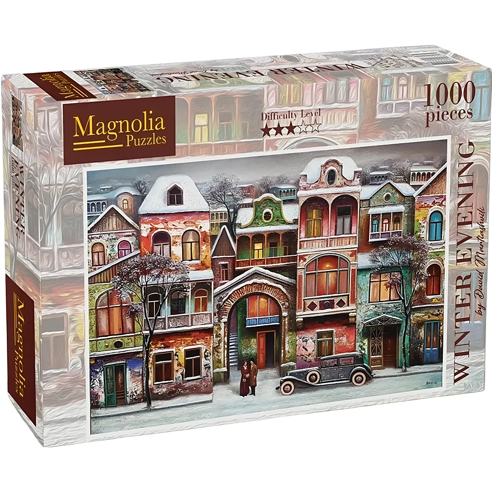 Magnolia Puzzle David Martiashvili Winter Evening - 1000 Teile