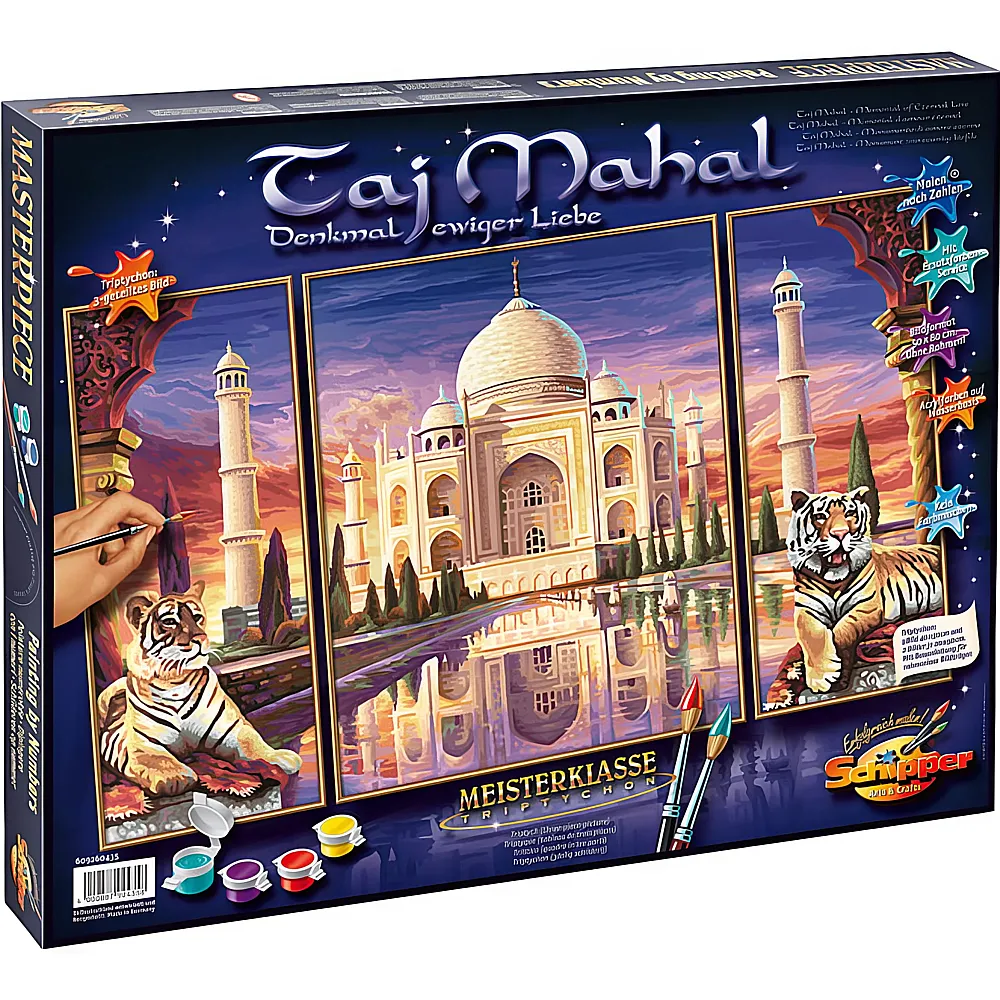 Schipper Historische Motive Malen nach Zahlen Taj Mahal