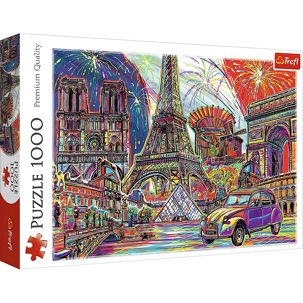 Trefl Puzzle Colours of Paris - 1000 Teile