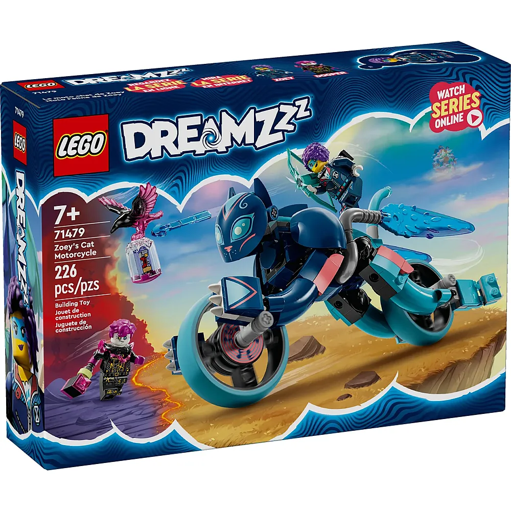 LEGO DREAMZzz Zoeys Katzenmotorrad 71479