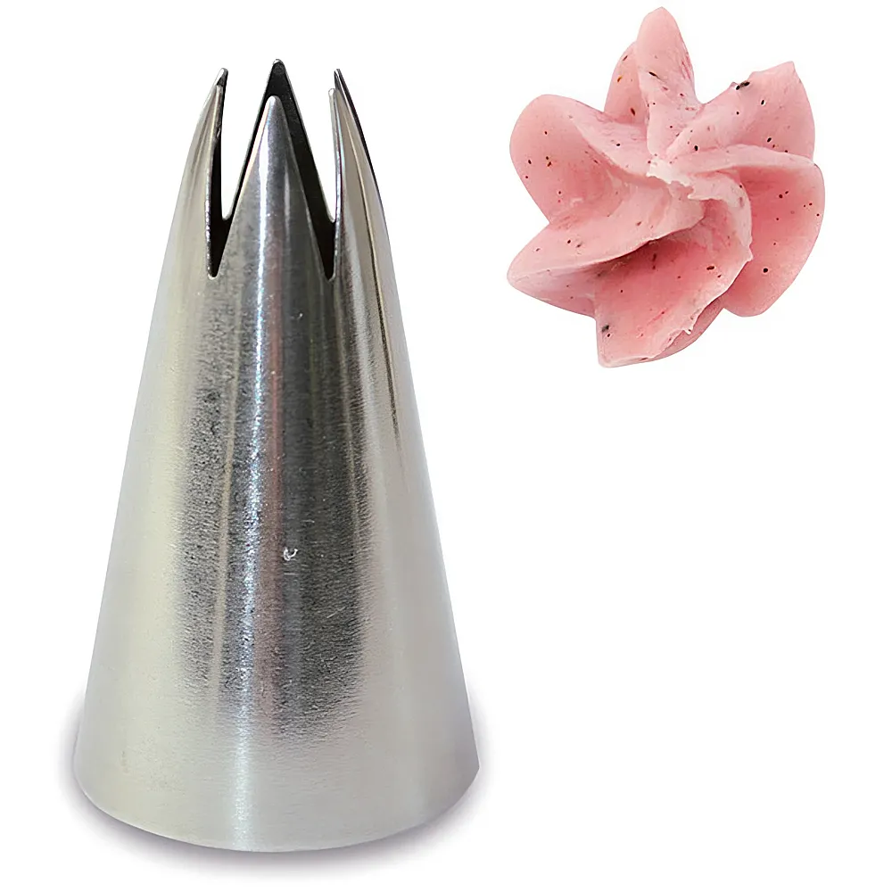 ScrapCooking Edelstahl-Spritzt�lle Blume - 7 mm