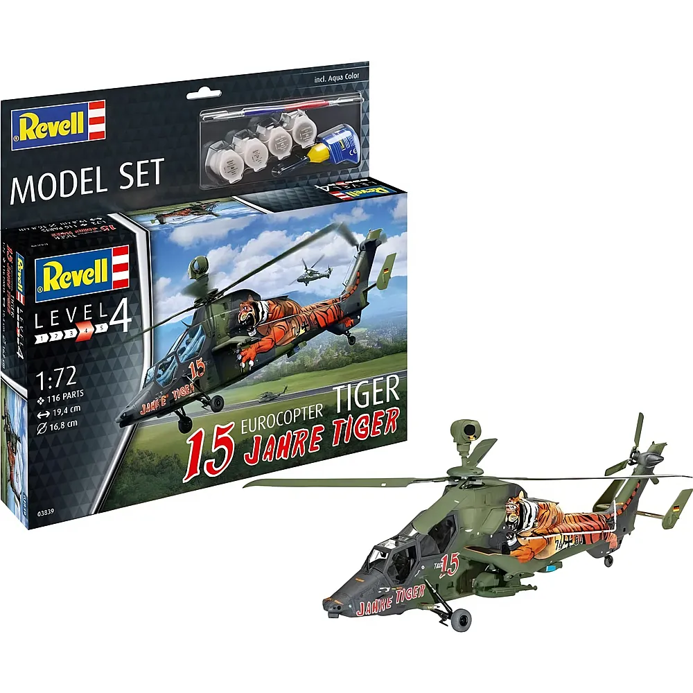 Revell Level 4 Model Set Eurocopter Tiger - 15 Years