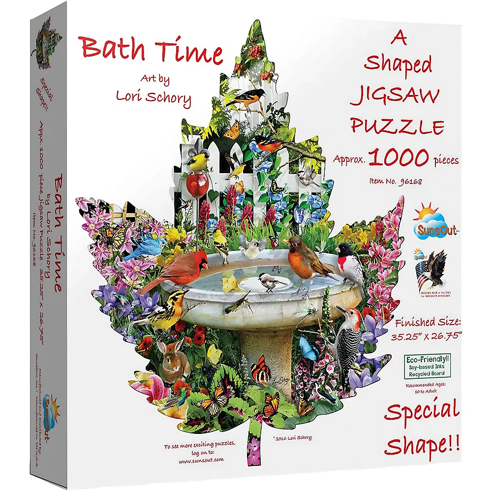 SunsOut Puzzle Lori Schory Bath Time - 1000 Teile