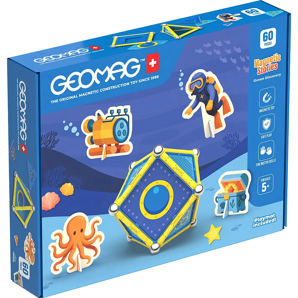 Geomag Magnetic Stories Ocean  60 Teile