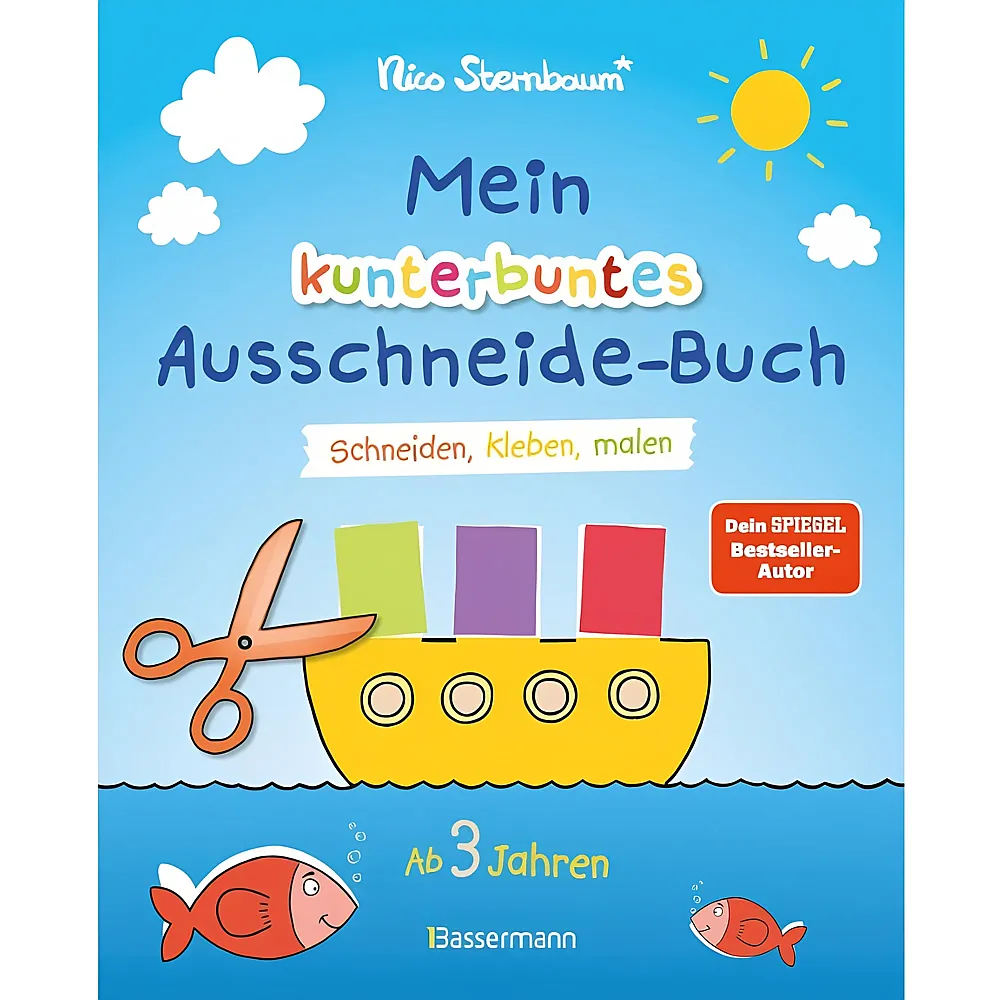 Verlagsgruppe Random House GmbH Mein kunterbuntes Ausschneide-Buch