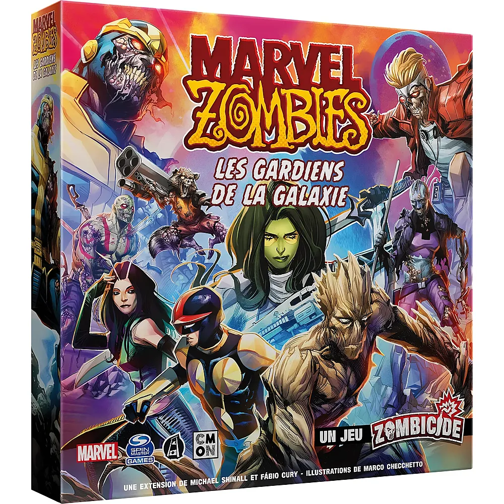 CMON Marvel Zombies Guardians OF The Galaxy Set FR