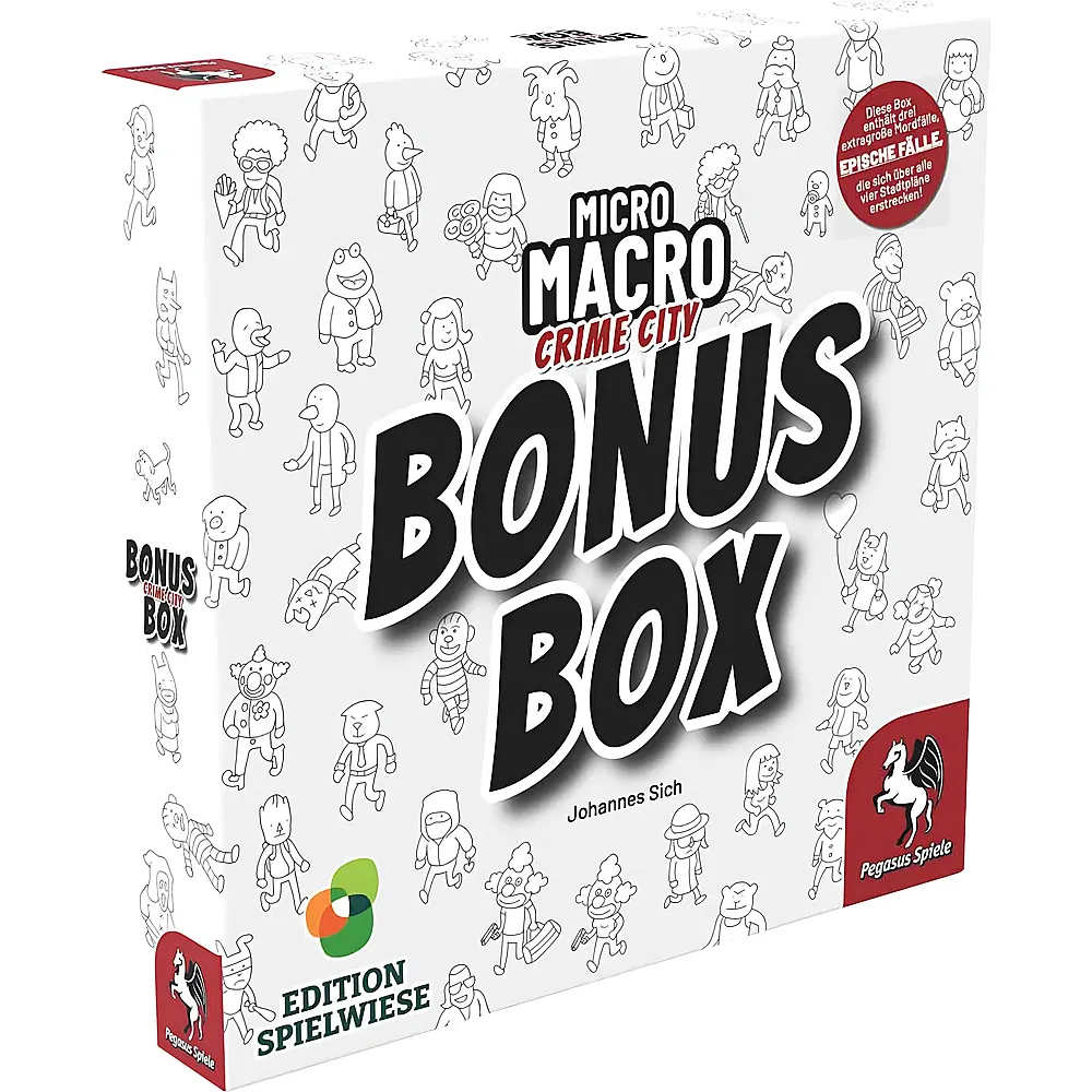 Pegasus Spiele MicroMacro Crime City Bonus Box DE
