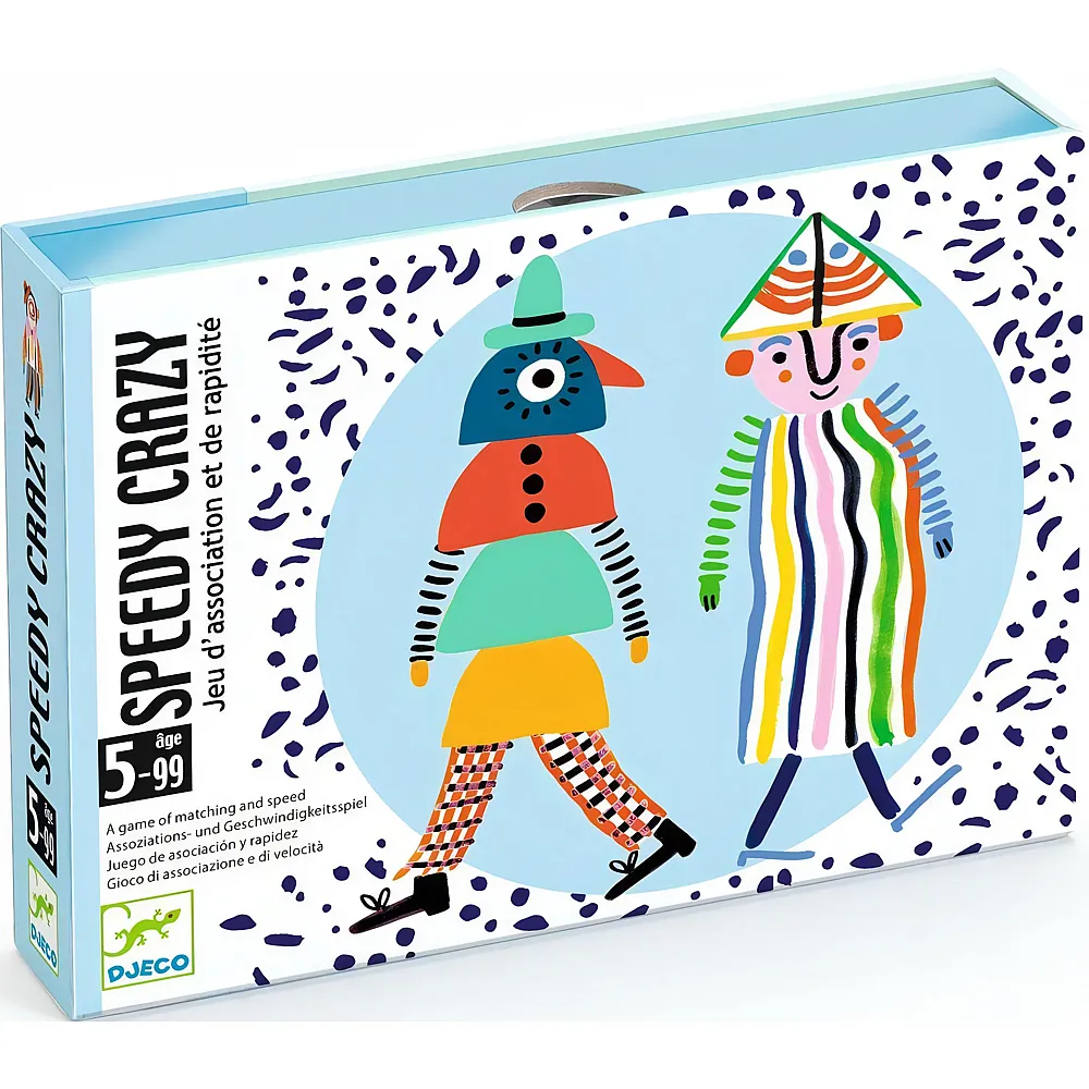 Djeco Kartenspiel Speedy Crazy mult